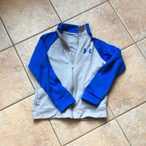 Boys Youth Small Under Armour zip up
